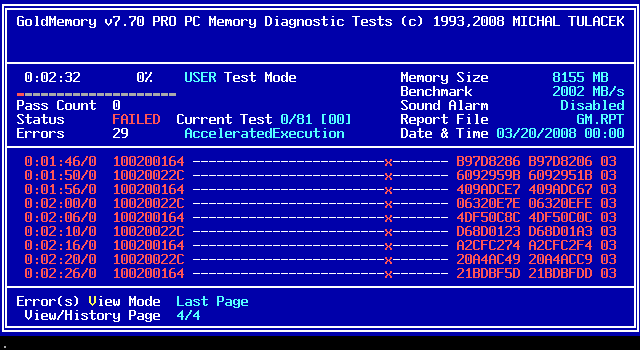 Programs To Test Memory